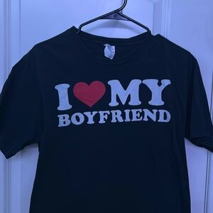 I ❤️ MY BOYFRIEND shirt